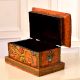 Colourful Wooden Box Engraved with Beautiful Designs
